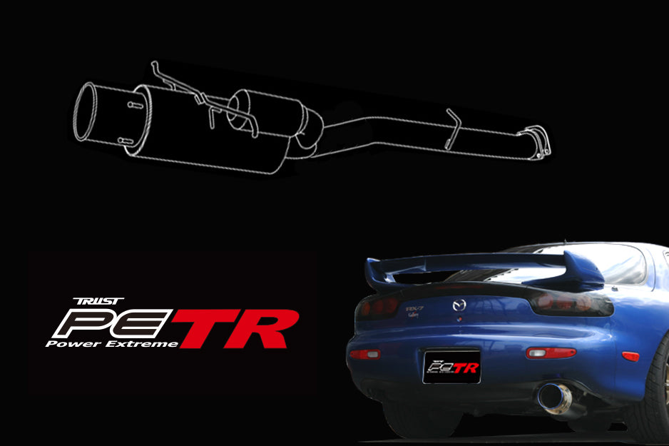 GReddy Power Extreme Catback Exhaust System - 92-02 RX-7