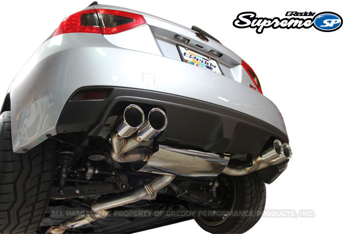 GReddy Supreme SP Catback Exhaust System - 08-14 Impreza STI