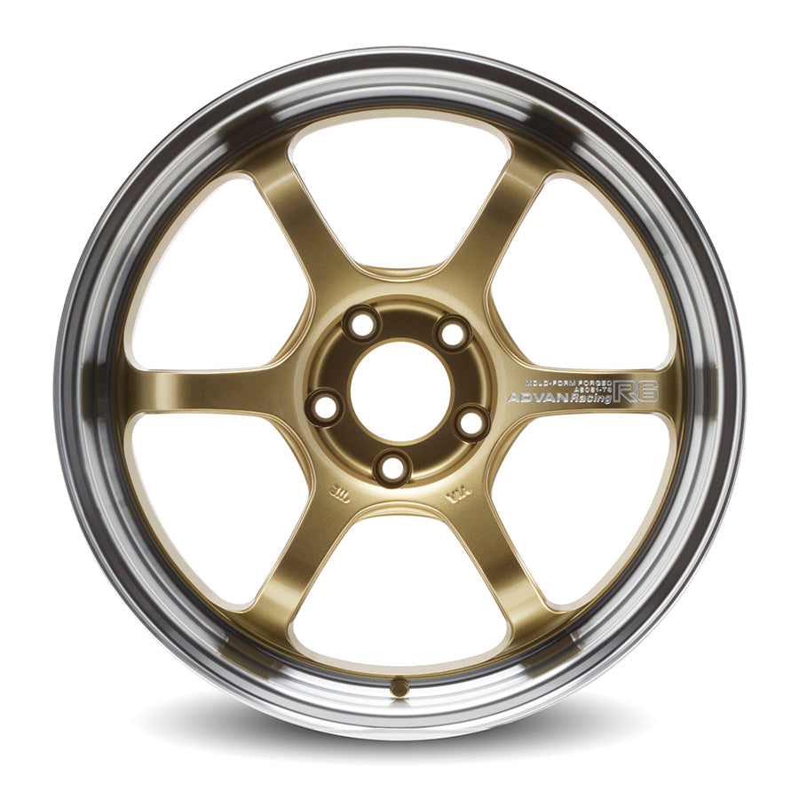 Advan Racing R6 Wheel - 18" Sizes - Machined Finishes