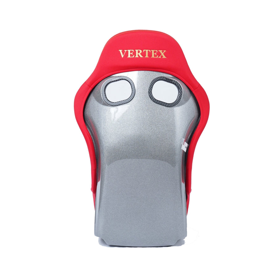 Bride x Vertex Zeta IV Bucket Seat - Red with Gold Stitching