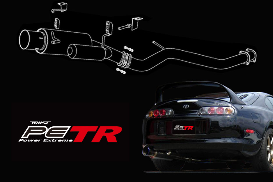 GReddy Power Extreme Catback Exhaust System - 93-98 Supra
