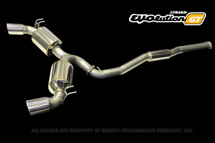 GReddy Evolution GT Catback Exhaust System - Mitsubishi Lancer Evo-X 08-14