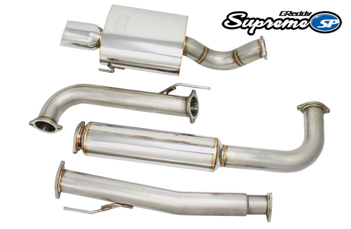 GReddy Supreme SP Catback Exhaust System - 96-00 Civic (76mm Piping)