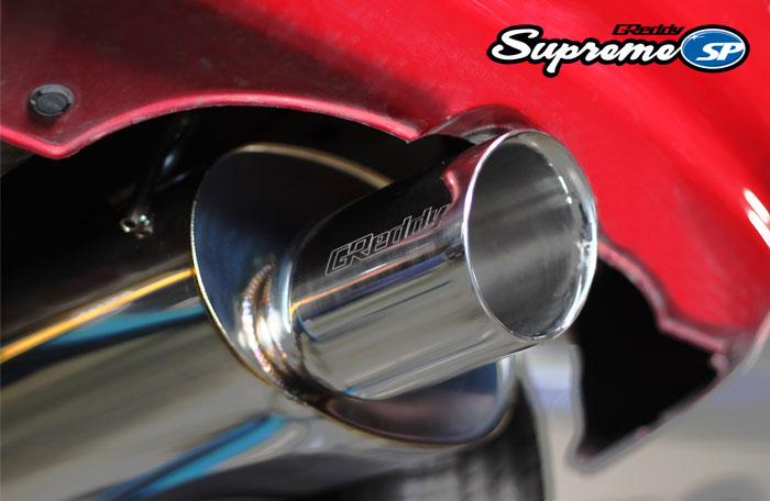 GReddy Supreme SP Catback Exhaust System - 96-00 Civic (76mm Piping)