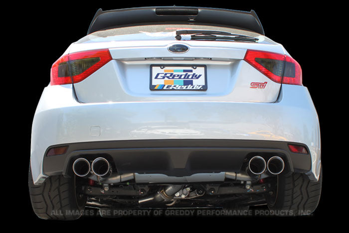 GReddy Supreme SP Catback Exhaust System - 08-14 Impreza STI