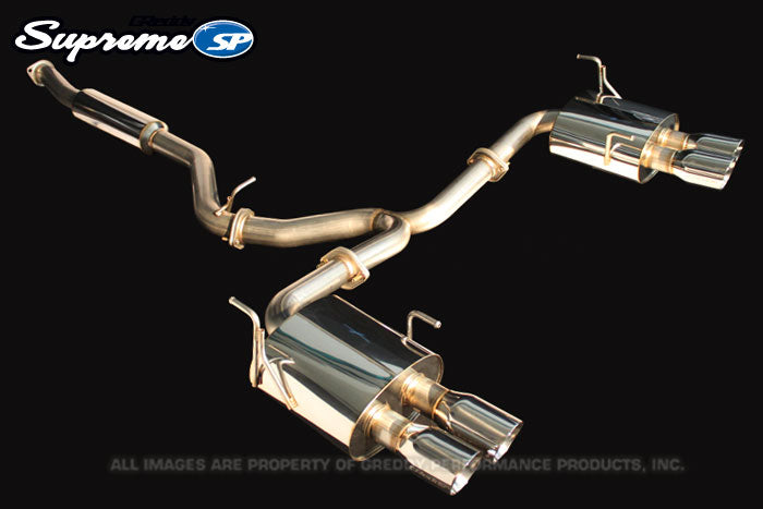 GReddy Supreme SP Catback Exhaust System - 08-14 Impreza STI