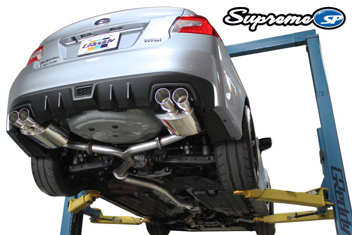 GReddy Supreme SP Catback Exhaust System - 15-21 Impreza WRX & STi