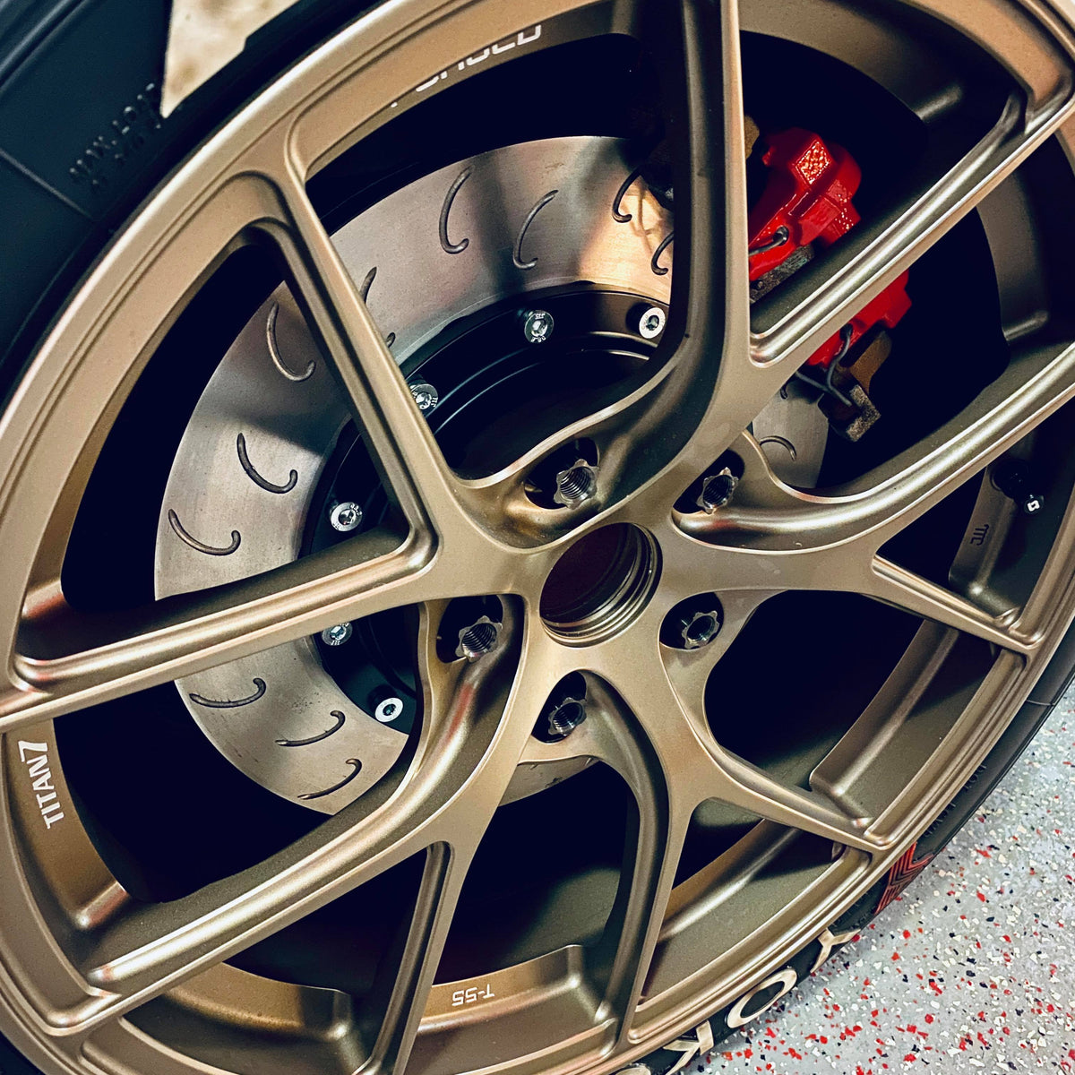 Ballade Sports Two Piece Rear Rotor Kit - 15+ Civic Type R (FK8)