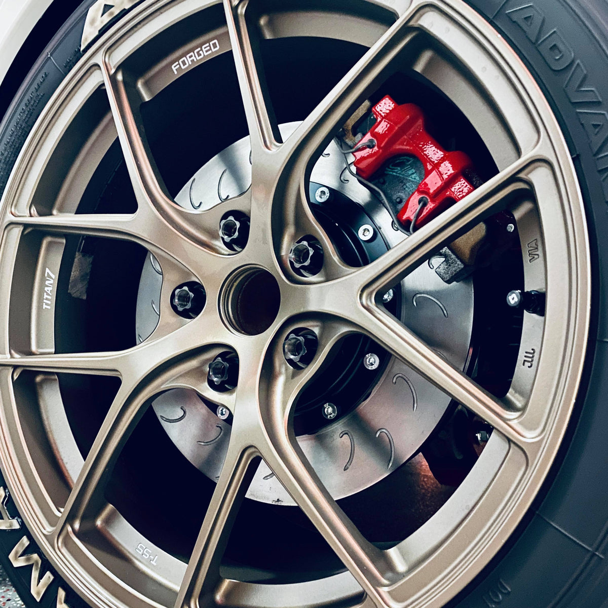 Ballade Sports Two Piece Rear Rotor Kit - 15+ Civic Type R (FK8)