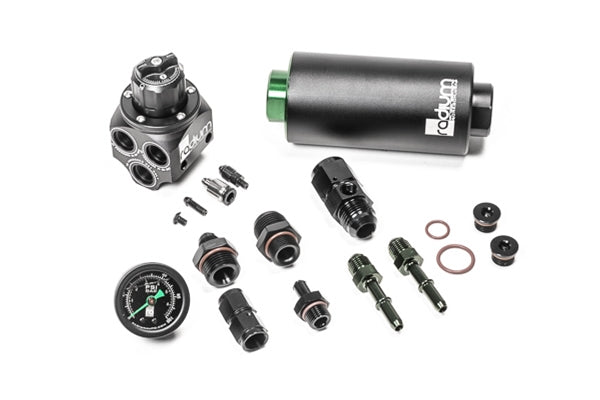 Radium Engineering Fuel Pressure Regulator + Fuel Filter Combo - 99-06 BMW M3 (E46)