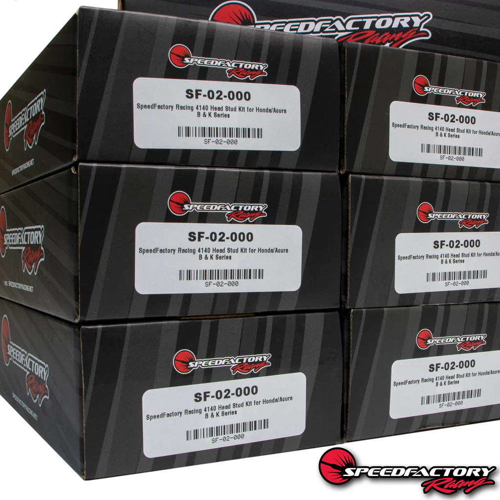 SpeedFactory Racing 4140 Head Stud Kit - Honda/Acura B and K-Series Engines