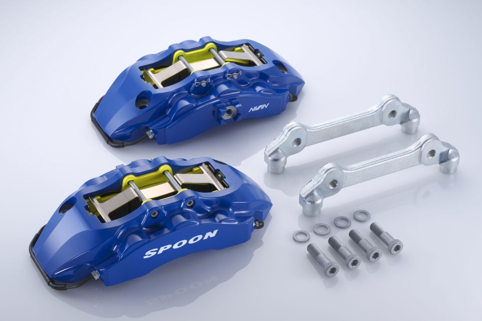 Spoon Sports 6 Piston Full Monoblock Caliper Set - 16+ Civic (Non Type R) / 23+ Integra