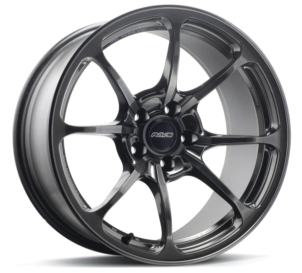 VOLK Racing NE24 Wheel - Matte Gun Black Color