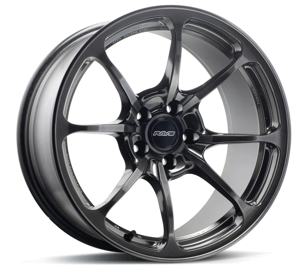 VOLK Racing NE24 Wheel - Shining Black Metal