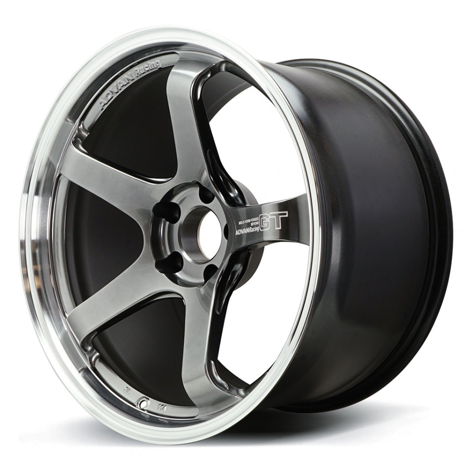 Advan GT Beyond Wheel - 19&quot; Sizes - Machining/Racing Hyper Black Finish