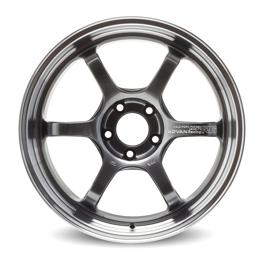 Advan Racing R6 Wheel - 18&quot; Sizes - Machined Finishes