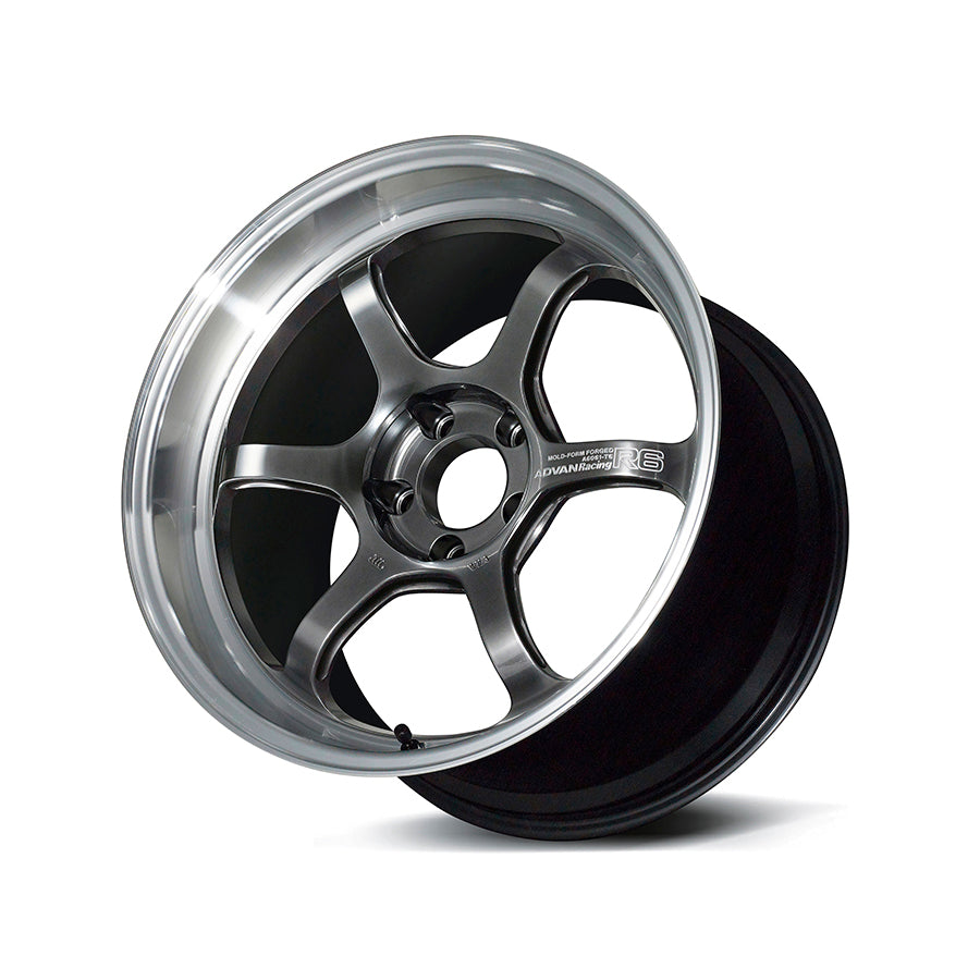 Advan Racing R6 Wheel - 18&quot; Sizes - Machined Finishes