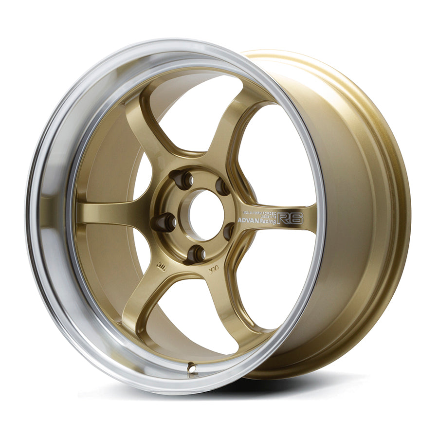 Advan Racing R6 Wheel - 18" Sizes - Machined Finishes