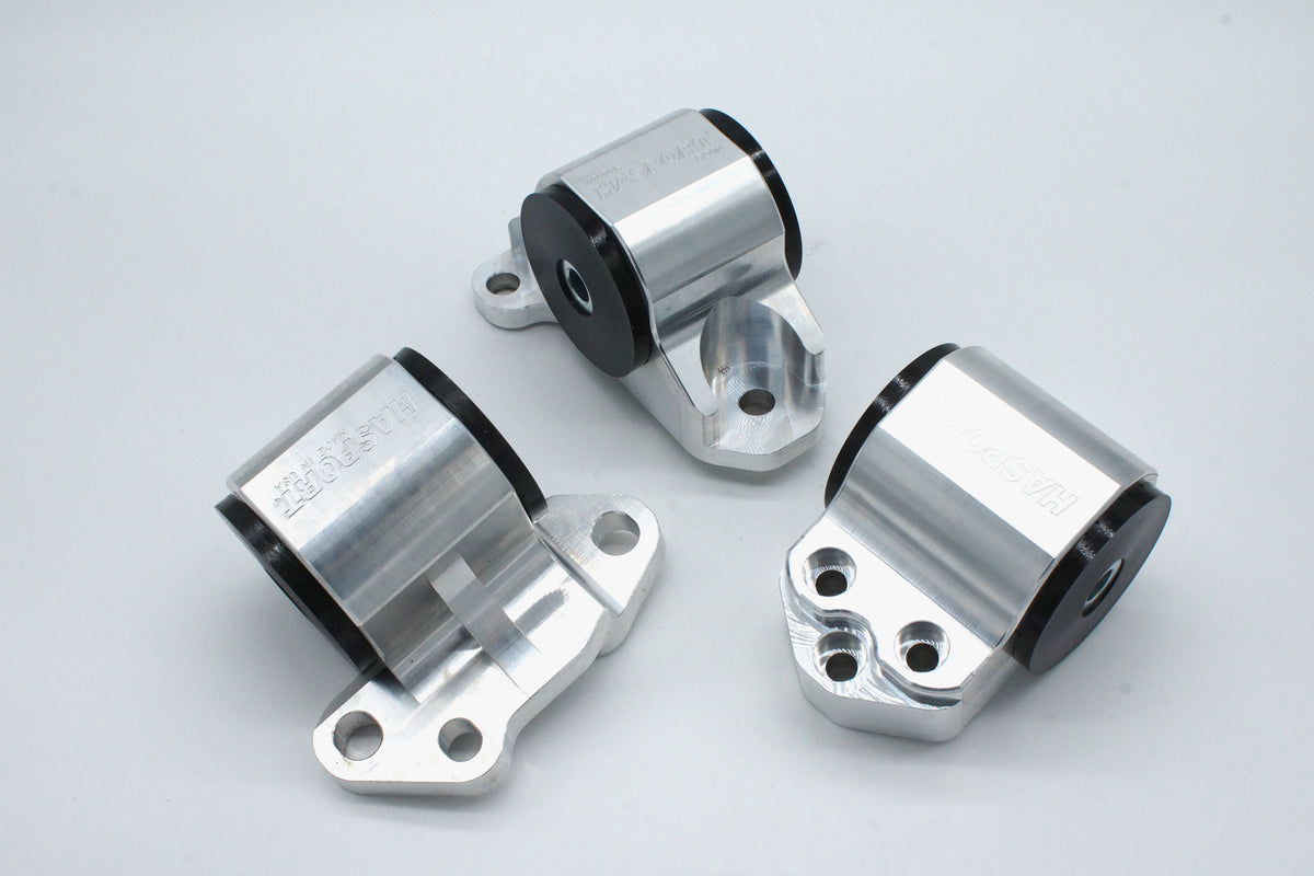 Hasport Performance Billet 3-Bolt B-Series Motor Mounts - 92-95 Civic / 94-01 Integra