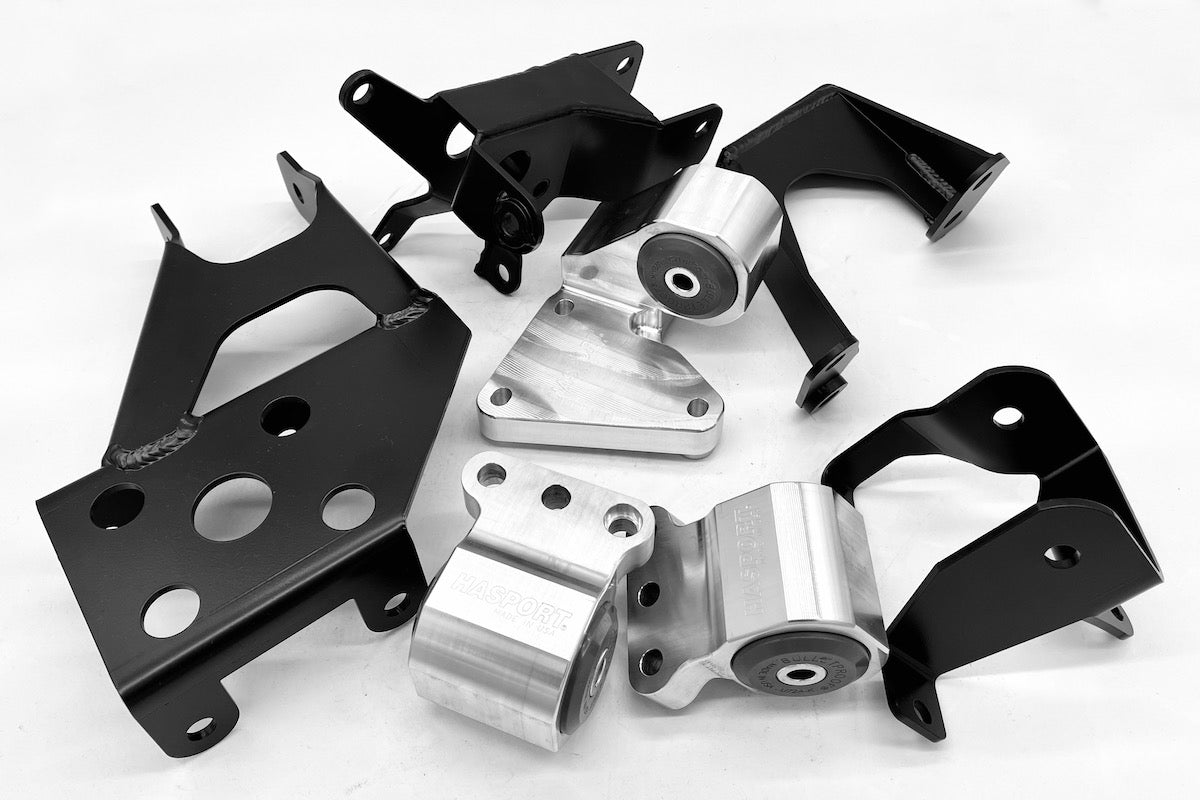 Hasport Performance Billet L15B Turbo Motor Mounts - 96-00 Civic