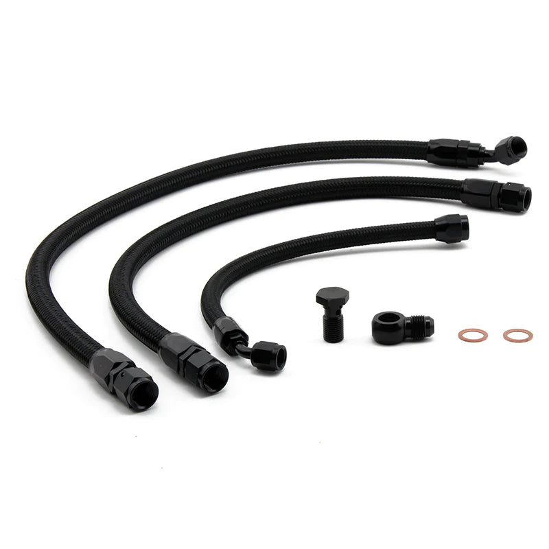 Hybrid Racing K-Series Swap Standard Fuel Line Kit - 92-00 Civic / 94-01 Integra