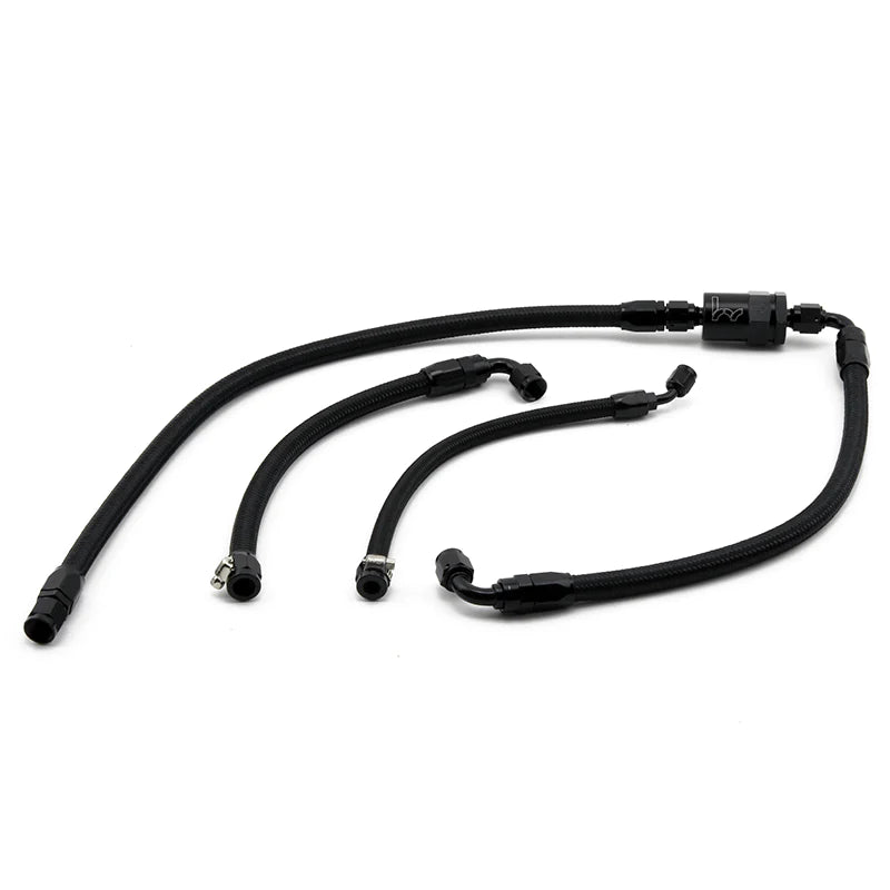 Hybrid Racing K-Series Swap Tucked Fuel Lines - 92-00 Civic / 94-01 Integra