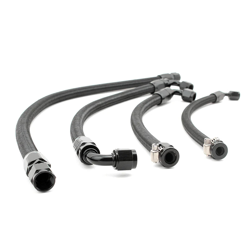 Hybrid Racing K-Series Swap Tucked Fuel Lines - 92-00 Civic / 94-01 Integra