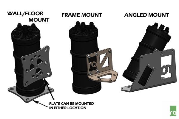 Radium Engineering Fuel Surge Tank  - Single Pump