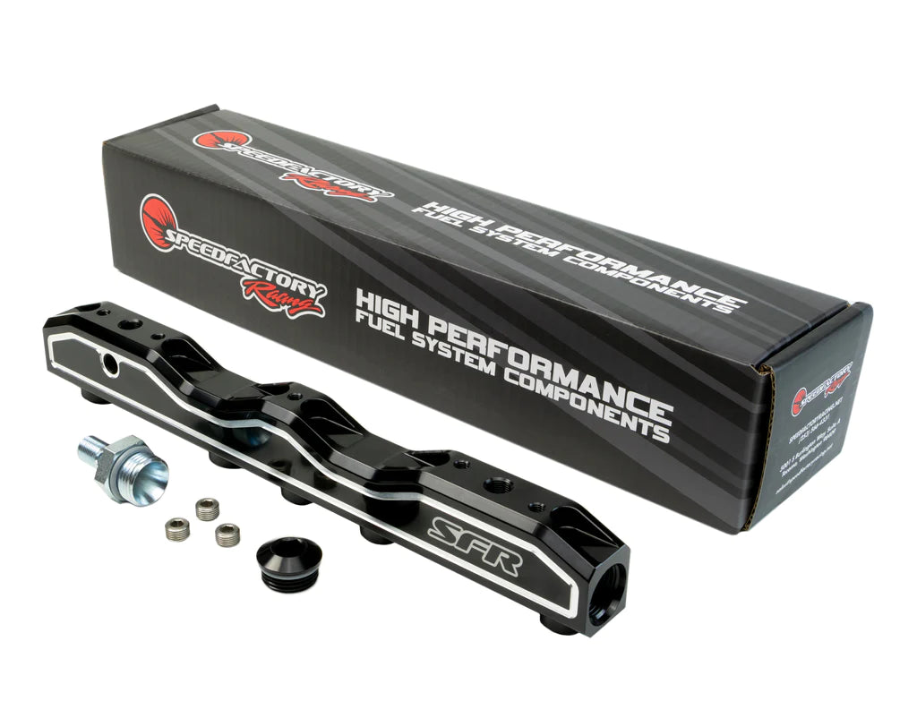 SpeedFactory Racing Billet Flow Fuel Rail - B-Series Applications