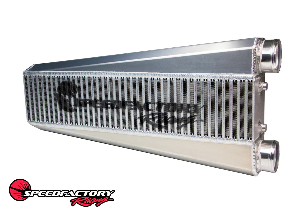 SpeedFactory Racing HP Vertical Flow Intercooler Same Side Inlet/Outlet - K-Series, 1000 HP