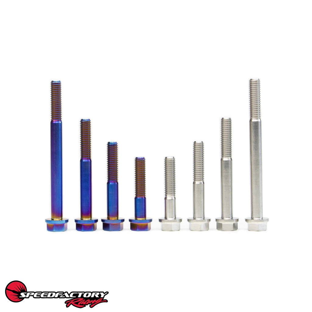 SpeedFactory Racing Titanium Transmission Case Bolt Kit - Honda/Acura Applications