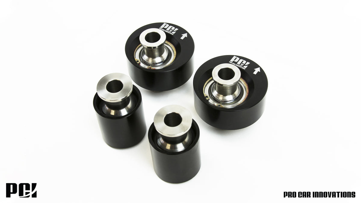 PCI Front Lower Spherical Offset Bushing Kit - 01-05 Civic / 02-06 RSX