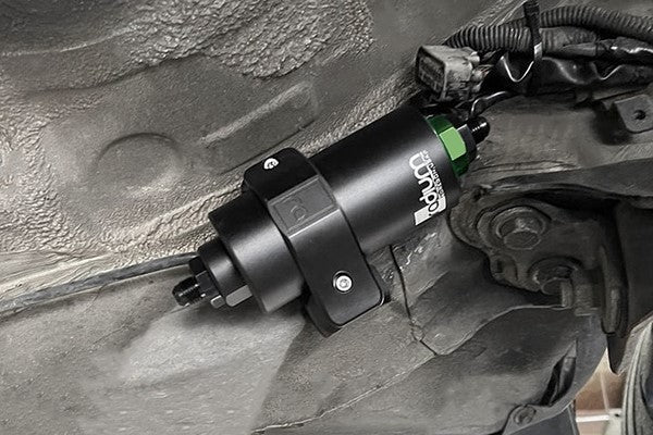 Radium Engineering Fuel Filter Mount - 93-98 Toyota Supra / SC300 / SC400