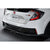 Spoon Sports Aero Rear Bumper (FRP/CFRP) - 16-21 Civic Type R