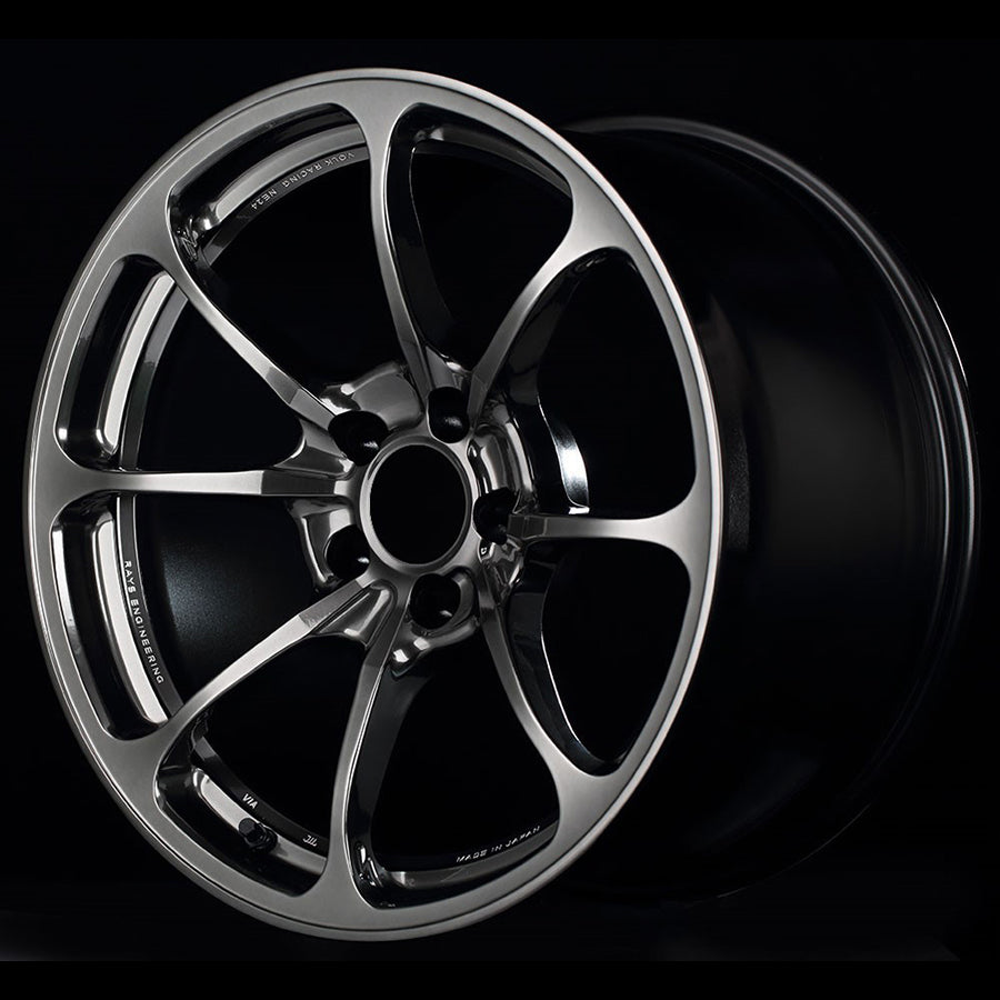 VOLK Racing NE24 Wheel - Shining Black Metal