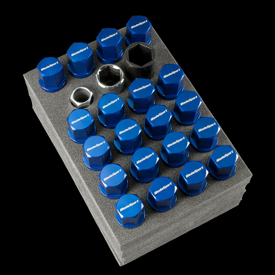 WedsSport 2-Piece Shell Type Racing Lug Nut Set