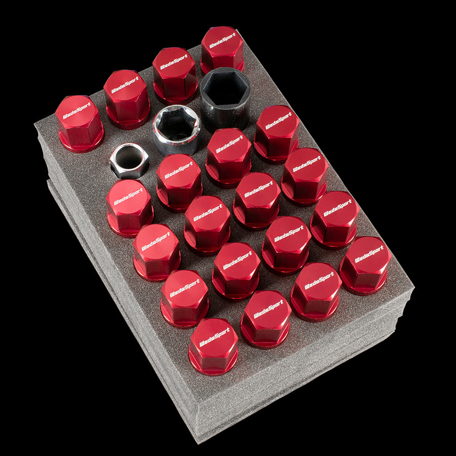 WedsSport 2-Piece Shell Type Racing Lug Nut Set