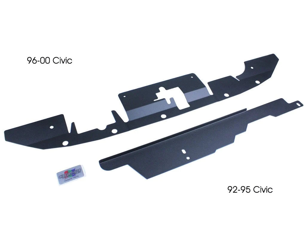 Circuit Hero Radiator Cooling Plates - 92-00 Civic