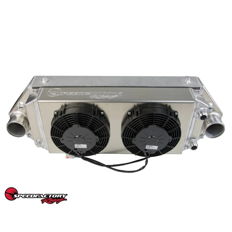 SpeedFactory Racing Dual Backdoor Intercooler / Tucked Radiator Combo - Honda/Acura Applications