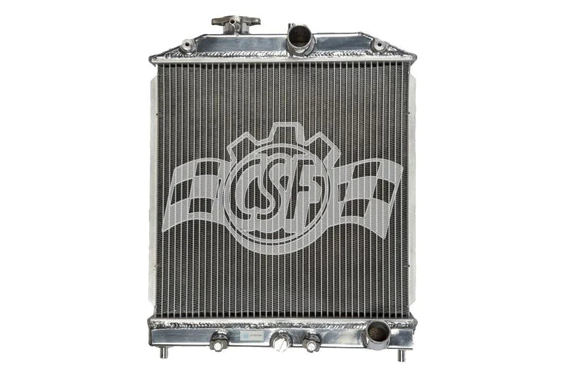 CSF Race Half Size Aluminum Radiator - 92-00 Civic / 92-97 Del Sol