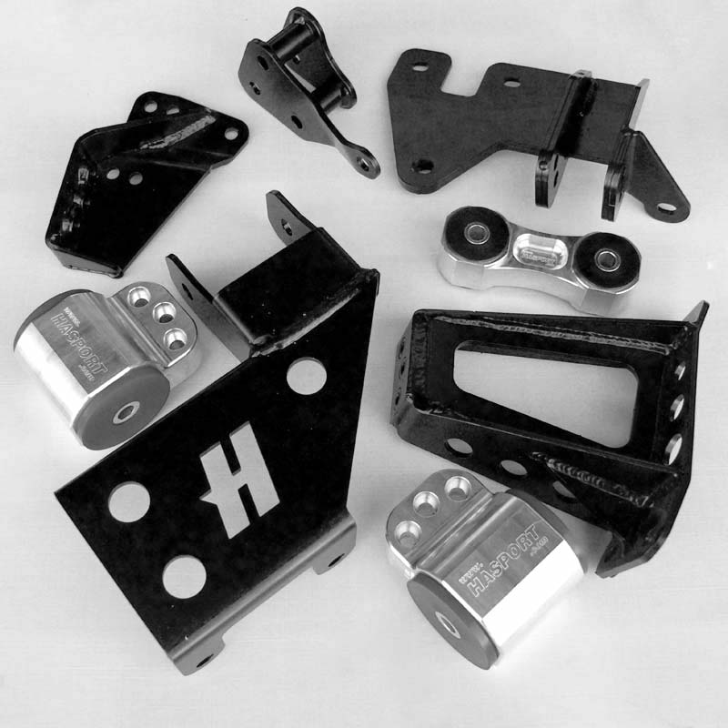 Hasport Performance Billet K-Series Lean Motor Mounts - 92-95 Civic / 94-01 Integra
