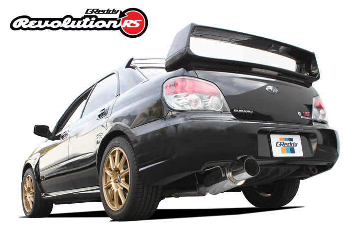 GReddy Evolution Revolution-RS Catback Exhaust System - 02-07 Impreza WRX &amp; STi