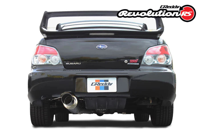GReddy Evolution Revolution-RS Catback Exhaust System - 02-07 Impreza WRX &amp; STi
