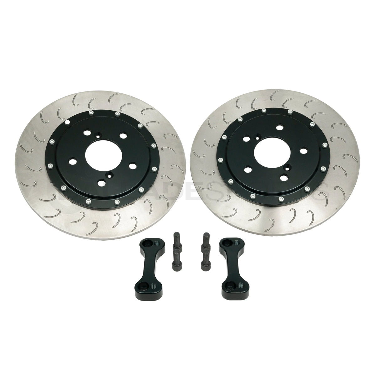 Ballade Sports Two Piece Rear Rotor Kit - 15+ Civic Type R (FK8)