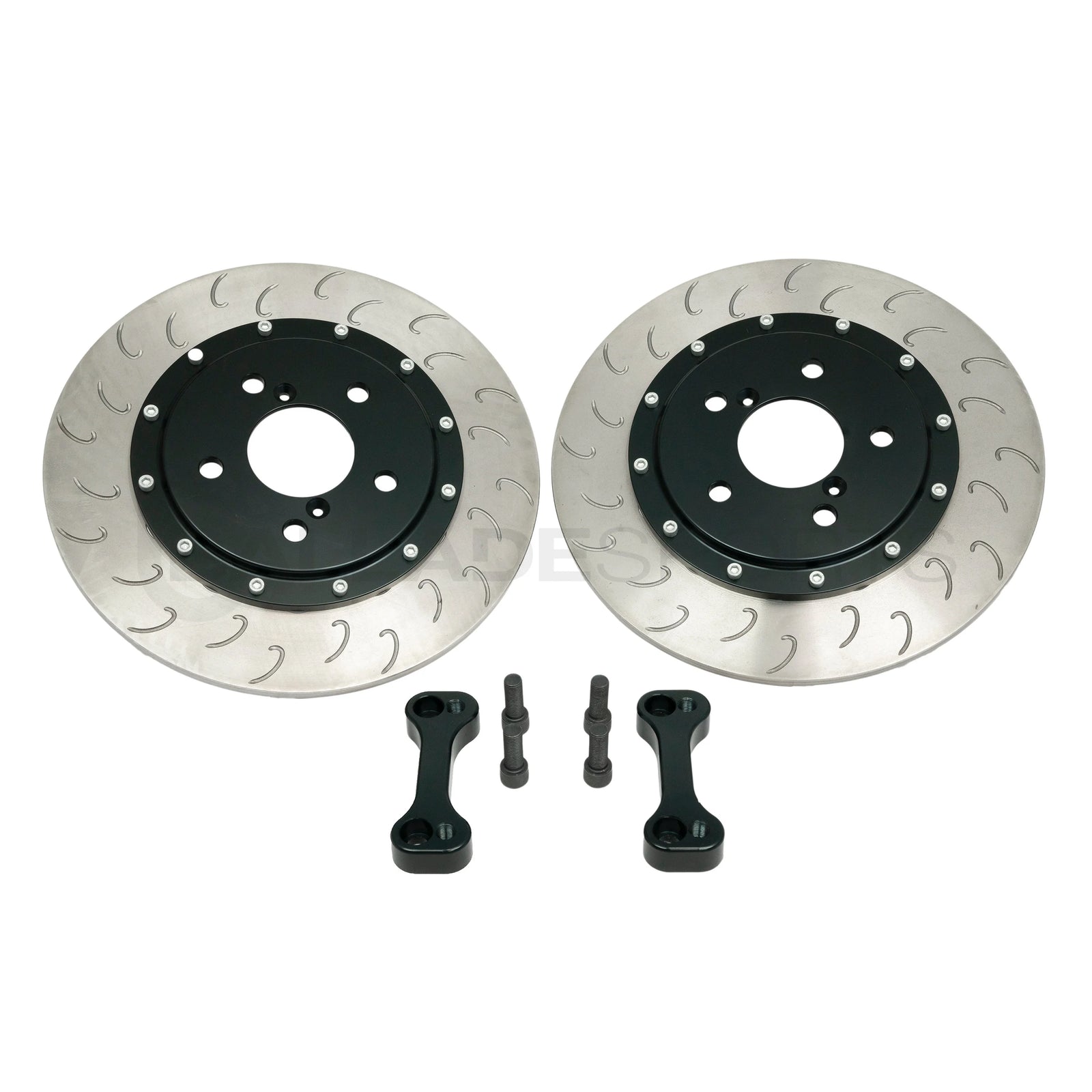 Ballade Sports Two Piece Rear Rotor Kit - 15+ Civic Type R (FK8)