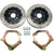 Ballade Sports Two Piece Rear Rotor Kit - 00-09 Honda S2000