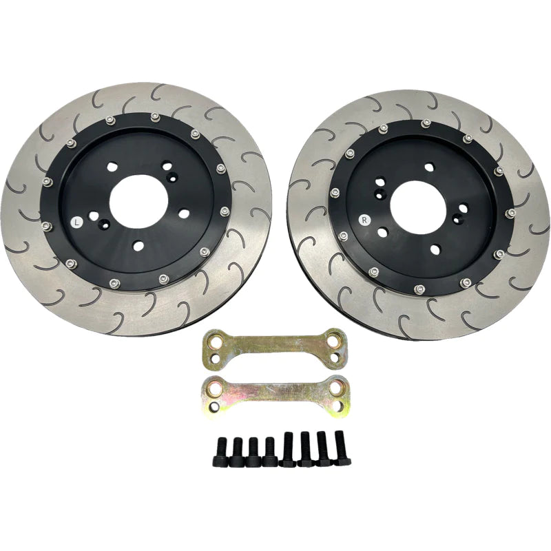 Ballade Sports Two Piece Front Rotor Kit - 00-09 Honda S2000