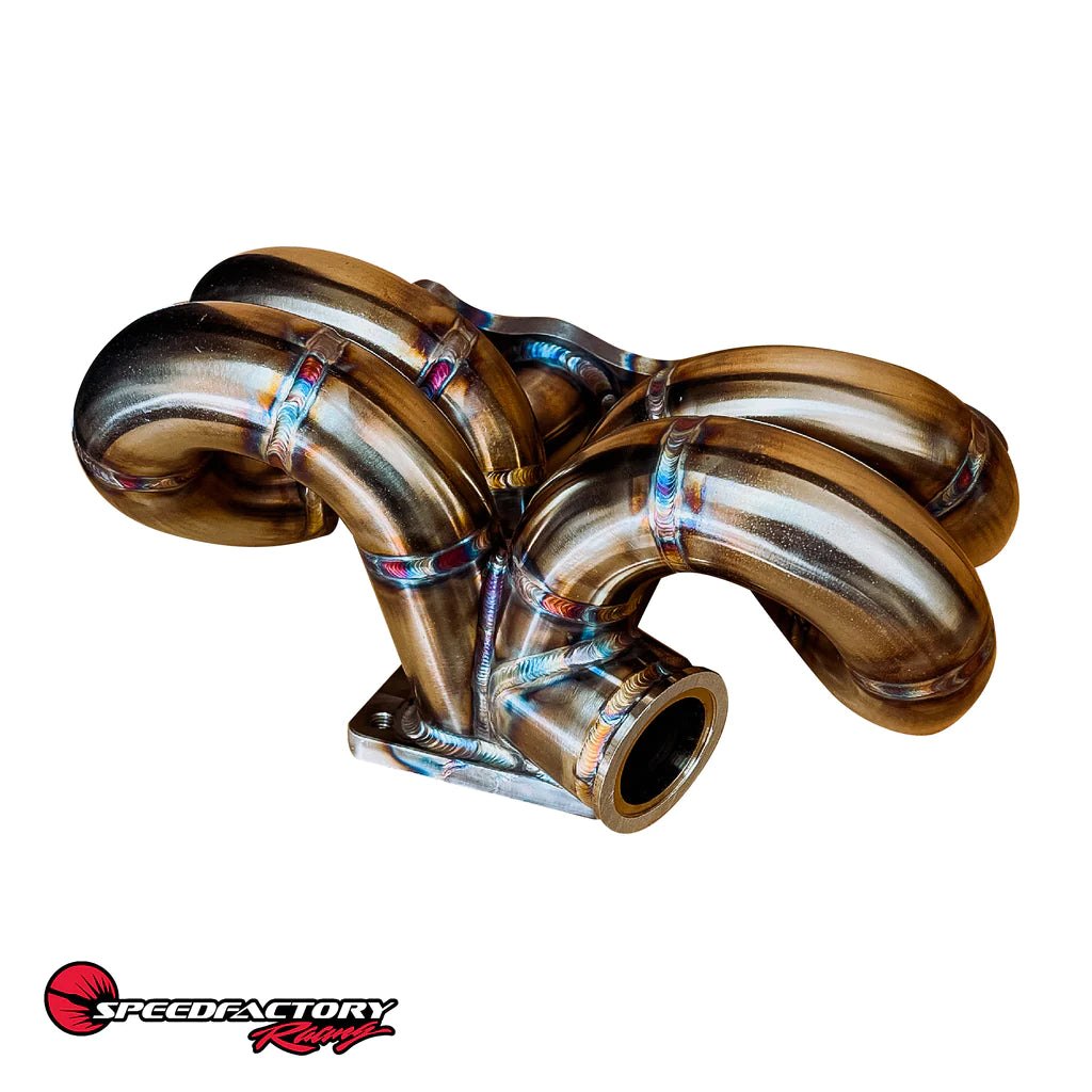 SpeedFactory Racing Ramhorn Turbo Manifold - 06-11 Civic Si (K20/K24)