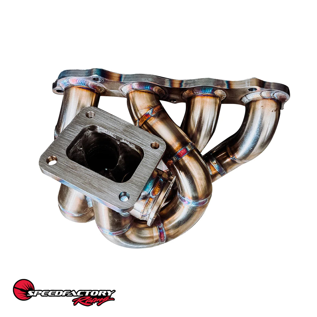 SpeedFactory Racing K-Swap Top Mount Turbo Manifold - 92-00 Civic / 94-01 Integra