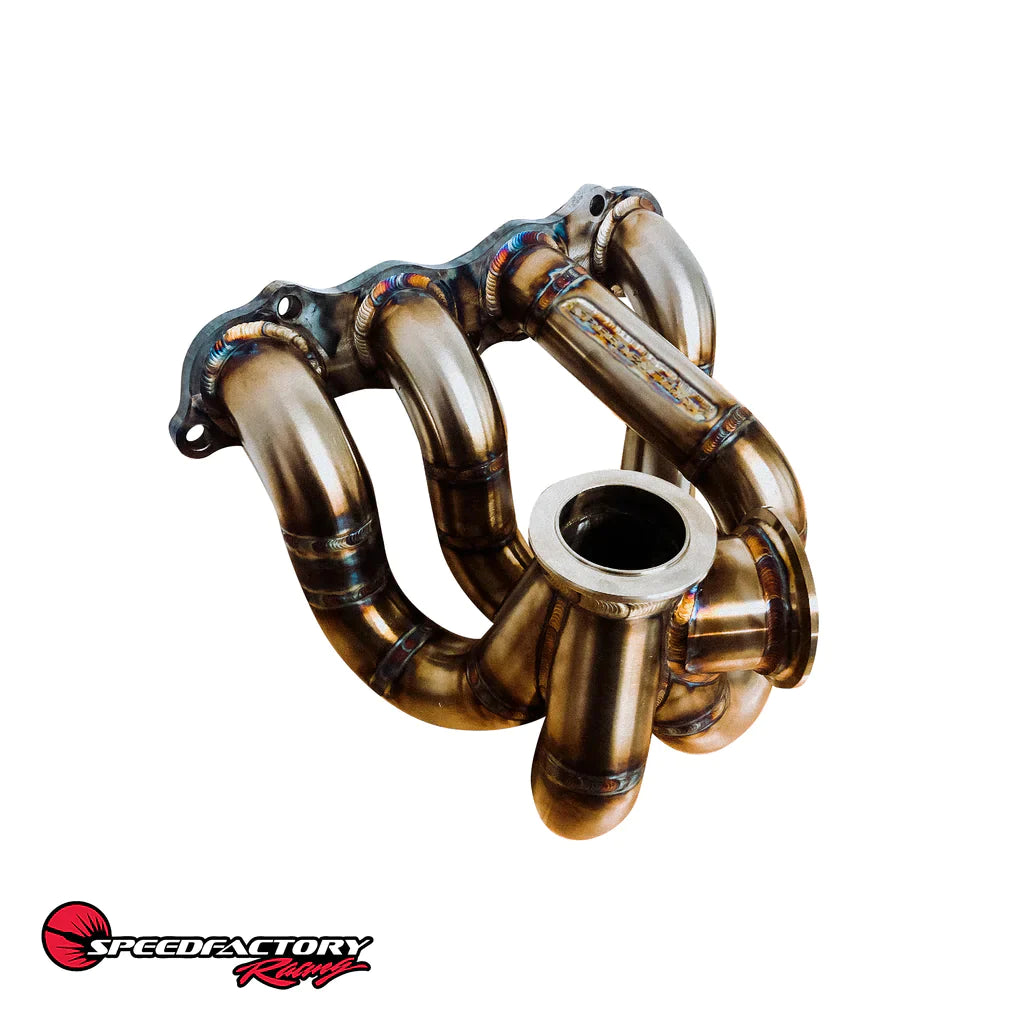 SpeedFactory Racing K-Series &quot;Lean&quot; Top Mount Turbo Manifold